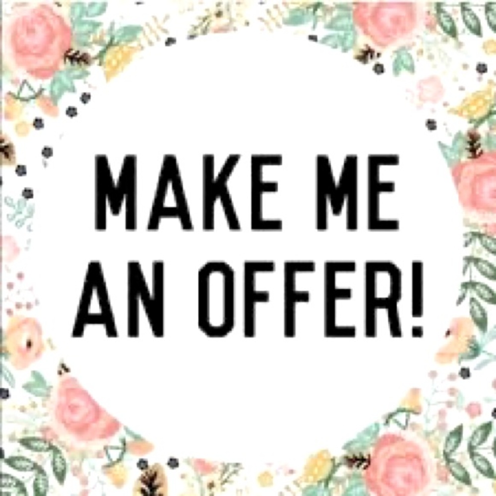 ALL REASONABLE OFFERS WELCOME!